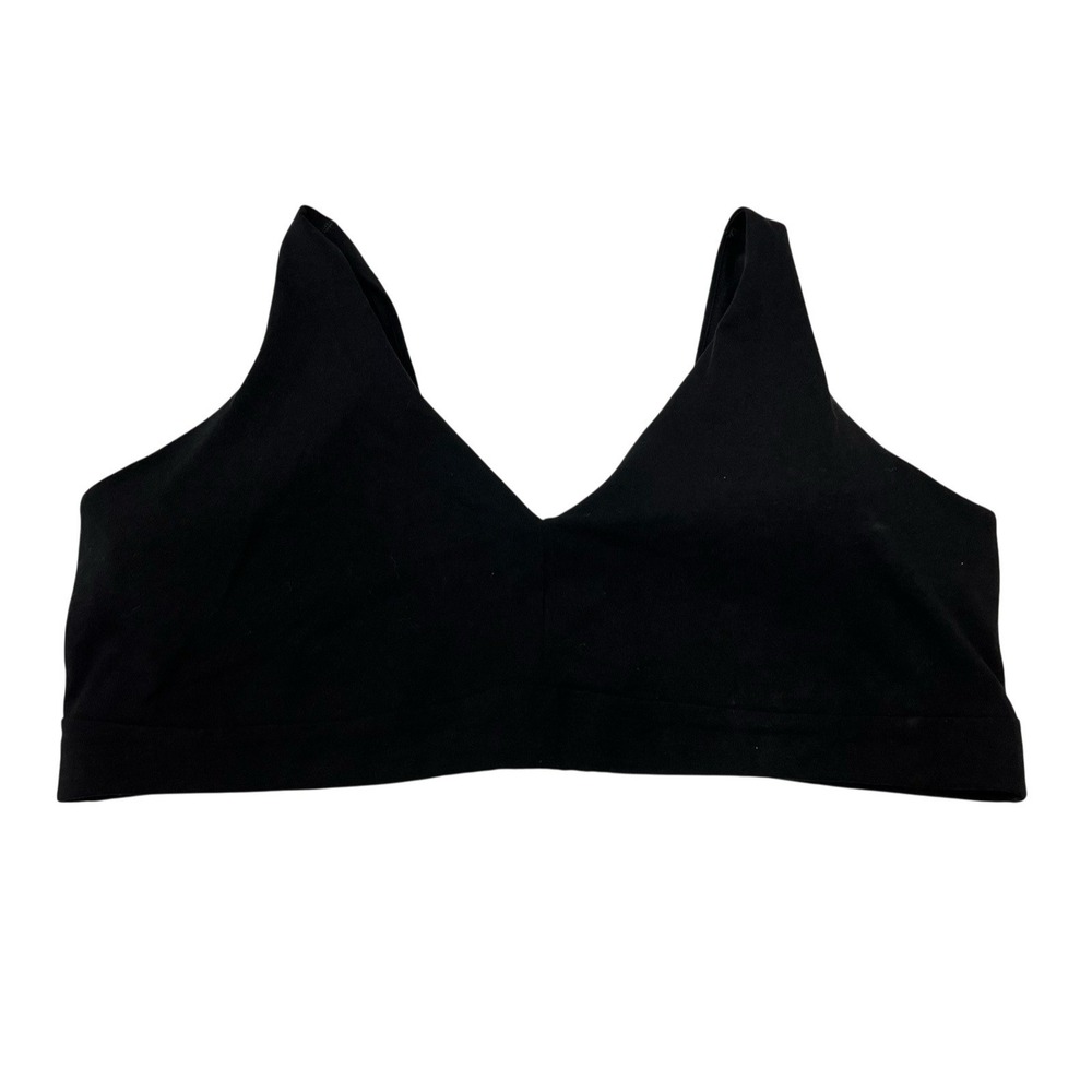Old Navy Sports Bra Black Padded 3X Athletic Yoga Runnig Full Coverage
